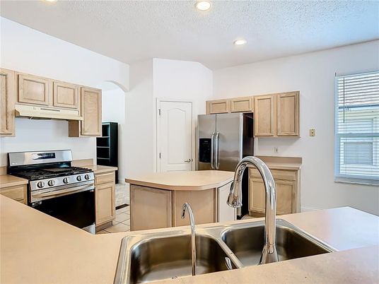 Interior, Kitchen, Recessed Lighting, Stainless Steel Appliances
