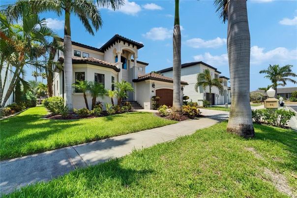 Attached, Backyard, Exterior, Facade, Mediterranean