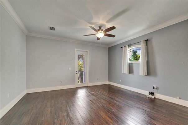 Empty room, Interior, Wood Texture Flooring