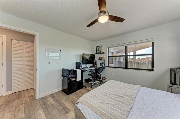 Bedroom, Home Office, Interior, Wood Texture Flooring