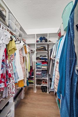 Interior, Walk-in Closets, Wood Texture Flooring