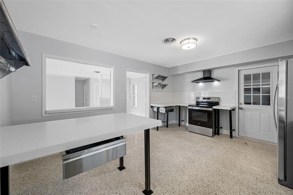 Interior, Kitchen, Stainless Steel Appliances