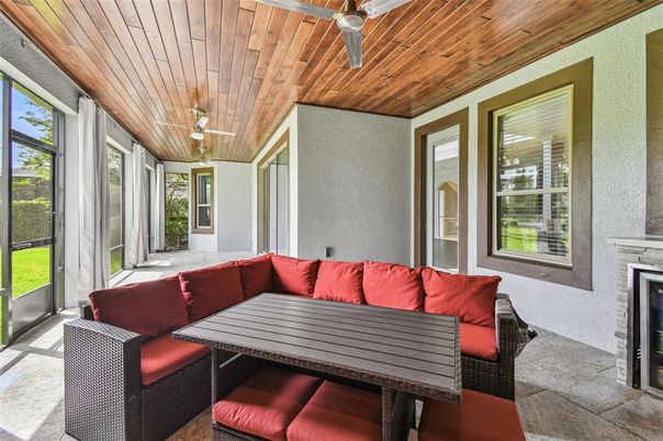 Interior, Living room, Sun Room, Wooden Ceilings
