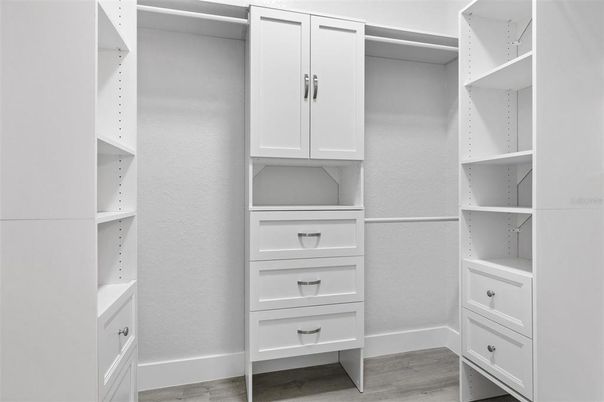 Interior, Walk-in Closets, Wood Texture Flooring