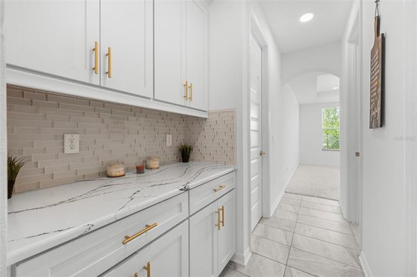 Interior, Marble, Recessed Lighting
