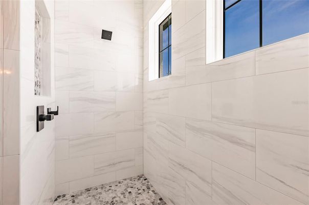 Bathroom, Interior, Marble Walls