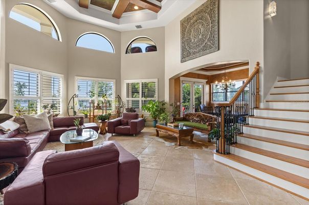 Chandelier, Dining room, Interior, Living room, Recessed Lighting