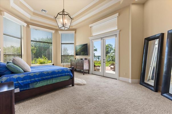 Bedroom, Interior, Pendant Lights