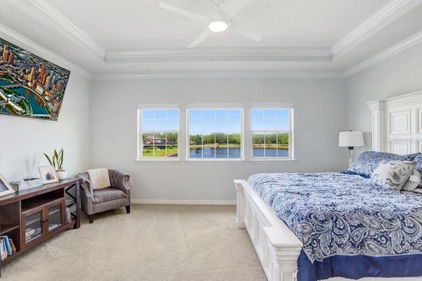 Bedroom, Interior, Water