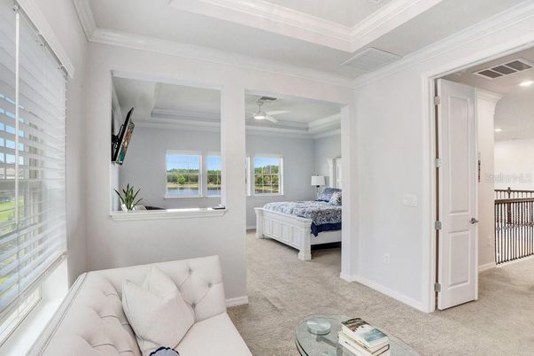 Bedroom, Interior, Recessed Lighting, Water