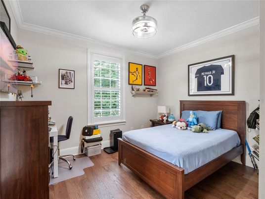 Bedroom, Home Office, Interior, Wood Texture Flooring