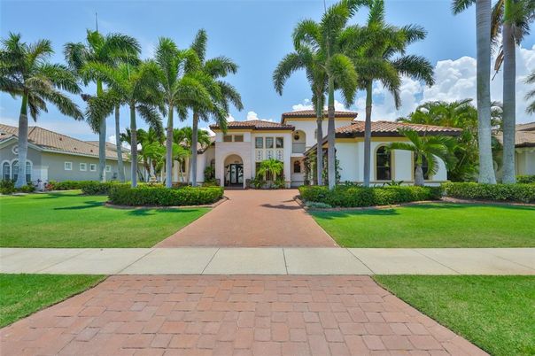 Backyard, Exterior, Facade, Spanish Mediterranean