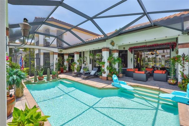 Glass Ceilings, Interior, Pool, Sun Room