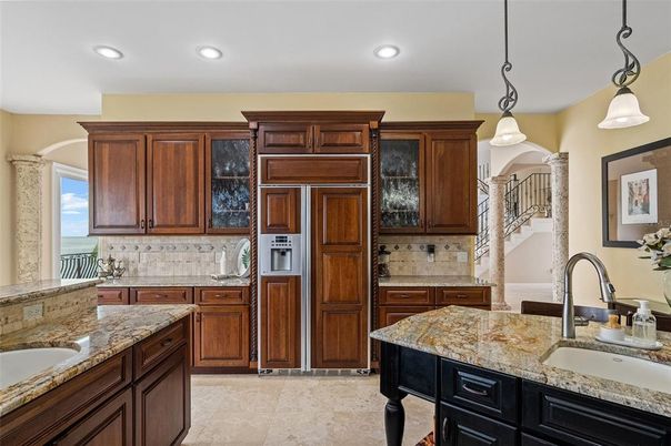 Interior, Kitchen, Pendant Lights, Recessed Lighting