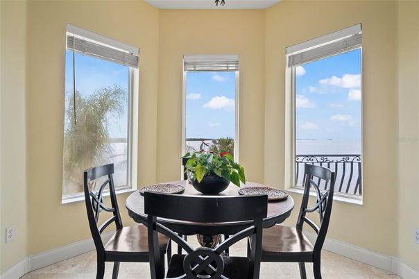 Dining room, Interior, Water