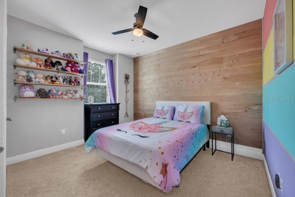 Bedroom, Interior, Wooden Walls