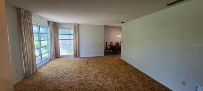 Dining room, Empty room, Interior, Pendant Lights