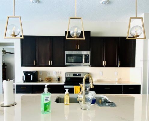 Interior, Kitchen, Pendant Lights