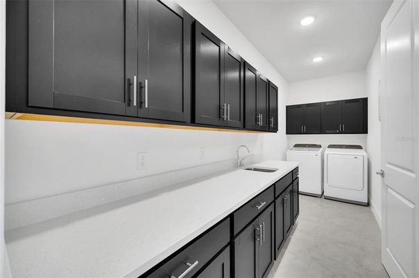 Interior, Recessed Lighting, Washer