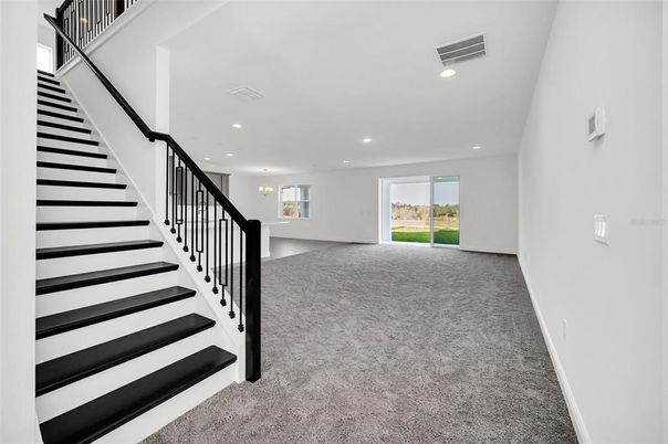 Chandelier, Interior, Recessed Lighting