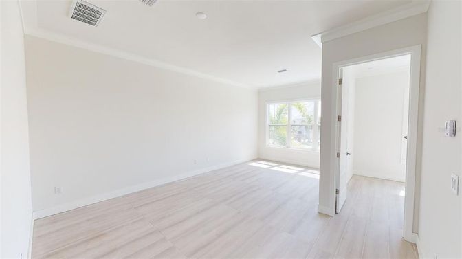 Empty room, Interior, Wood Texture Flooring