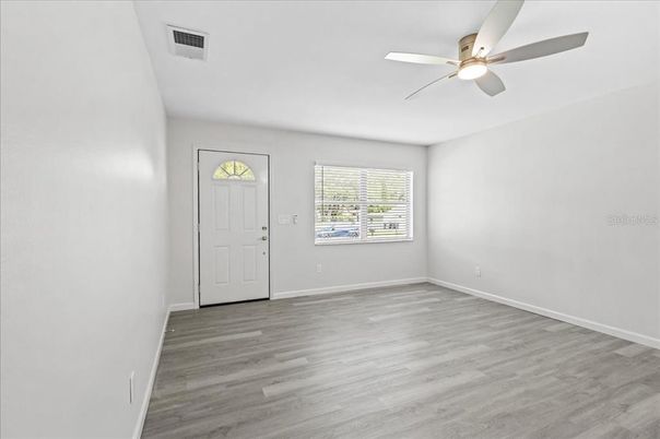Empty room, Interior, Wood Texture Flooring