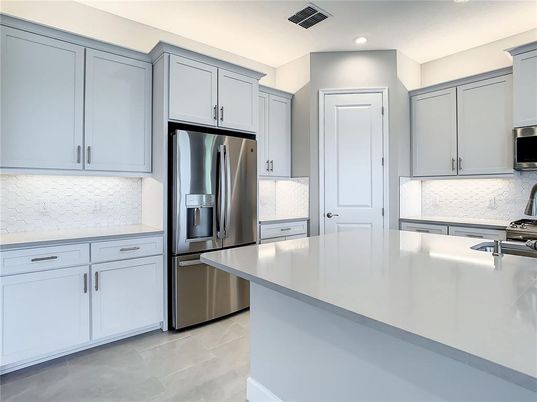 Interior, Kitchen, Recessed Lighting, Stainless Steel Appliances
