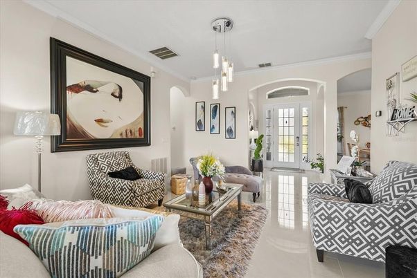 Interior, Living room, Pendant Lights
