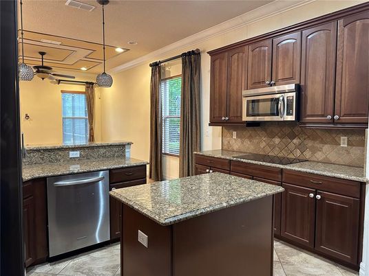 Interior, Kitchen, Pendant Lights, Recessed Lighting
