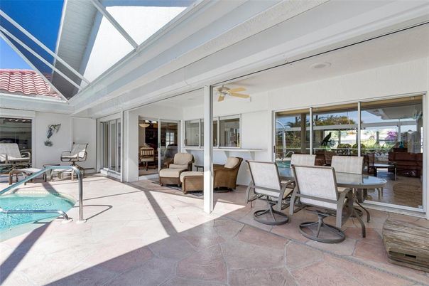 Dining room, Glass Ceilings, Interior, Pool, Sun Room