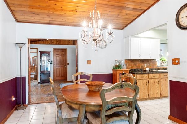 Chandelier, Dining room, Interior, Kitchen, Wooden Ceilings