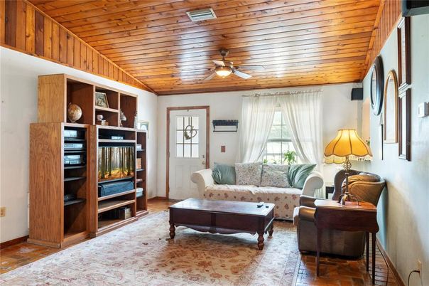 Interior, Living room, Wooden Ceilings