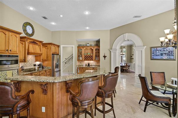 Chandelier, Dining room, Interior, Kitchen, Recessed Lighting