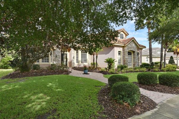 Backyard, Exterior, Facade, Mediterranean