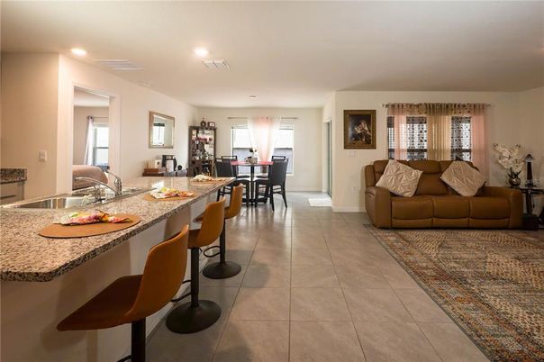 Dining room, Interior, Living room, Recessed Lighting