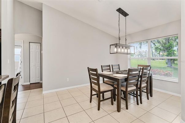 Dining room, Interior, Pendant Lights