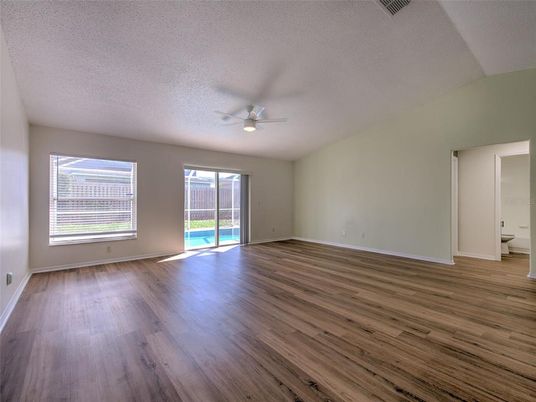 Empty room, Interior, Wood Texture Flooring