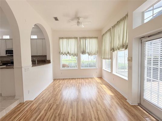 Empty room, Interior, Kitchen, Wood Texture Flooring