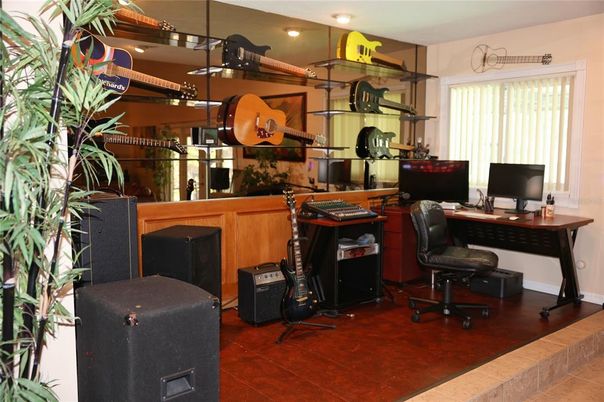 Home Office, Interior, Recessed Lighting