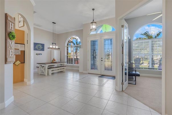 Dining room, Interior, Pendant Lights
