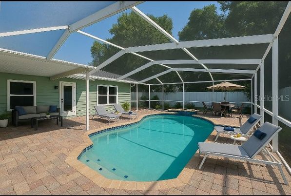 Glass Ceilings, Interior, Pool, Sun Room