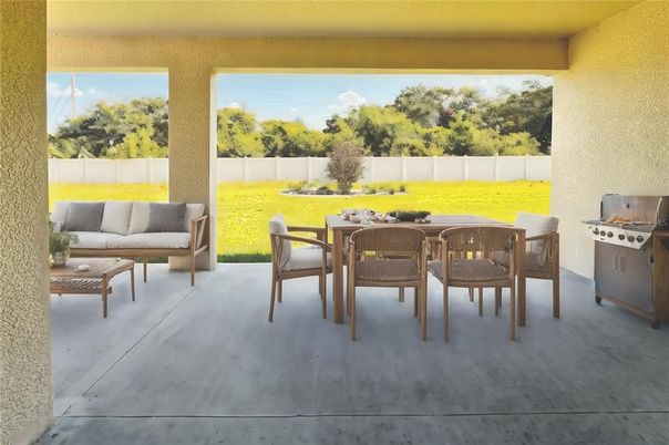 Backyard, Exterior