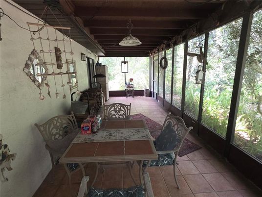 Dining room, Interior, Sun Room, Wooden Beams
