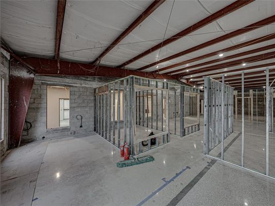 Interior, Stone Walls, Wooden Beams