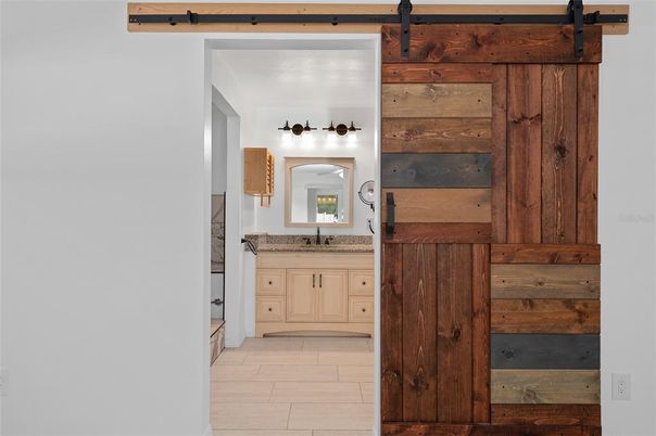 Bathroom, Interior, Wooden Walls