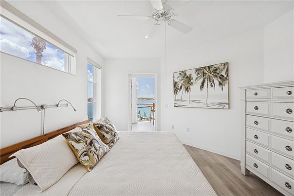 Bedroom, Interior, Water, Wood Texture Flooring