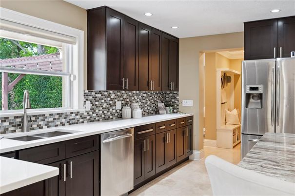 Interior, Kitchen, Recessed Lighting, Stainless Steel Appliances