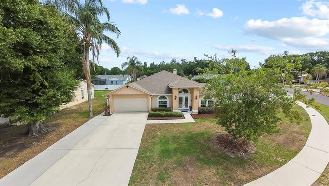 Attached, Backyard, Exterior, Facade, Ranch