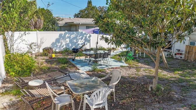 Backyard, Exterior