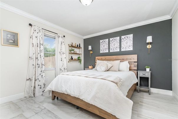 Bedroom, Interior, Marble